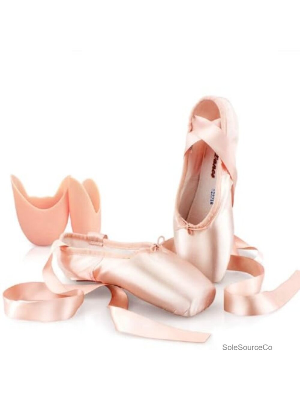 Satin Pointe Shoes Ballet Dance Ribbon Professional